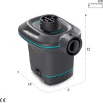 INTEX 230 volt quick-fill ac electric pump 66640 6941057413693