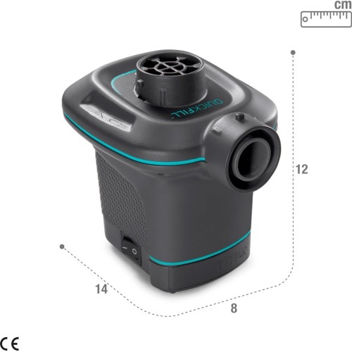 Intex Quick-Fill Ηλεκτρική Τρόμπα για Φουσκωτά 230V 66640 6941057413693