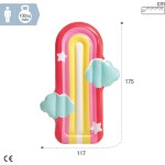 intex  cloud float, inflated size: 1.75m x 1.17mx x 20cm 58729eu 58729 6941057425849