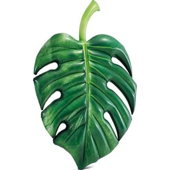 Intex Palm Leaf Mat Φουσκωτό Στρώμα Θαλάσσης Πράσινη 213x142cm 58782 6941057413402