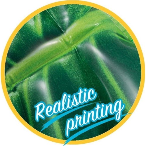 Intex Palm Leaf Mat Φουσκωτό Στρώμα Θαλάσσης Πράσινη 213x142cm 58782 6941057413402