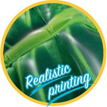 Intex Palm Leaf Mat Φουσκωτό Στρώμα Θαλάσσης Πράσινη 213x142cm 58782 6941057413402