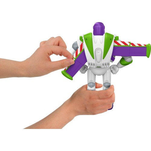 Mattel Disney and Pixar Toy Story 5 Large Scale Launch Ready Buzz Lightyear Figure, 10 Inch Articulated JKV39 194735356416
