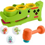 Mattel Fisher-price Sit & Tap Rolligator, Pounding Activity Toy for Baby Crawling Play, 3 Balls & Hammer JLB94 194735360369