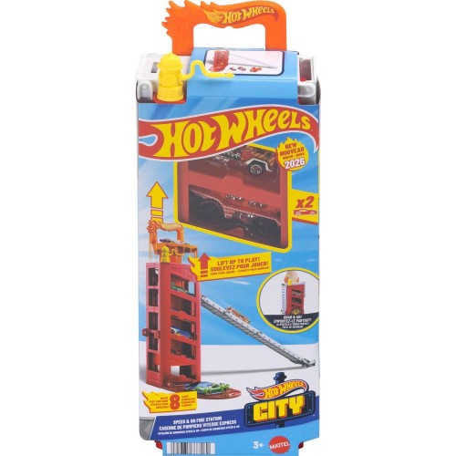 Mattel hot wheels hw city - mini γκαραζ πιστες hw loc 2 JMJ52 / JMJ54 194735378180