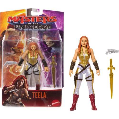 Mattel masters of the universe motu - βασικες φιγούρες teela act JKH88 / JKH90 194735350414