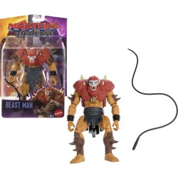 Mattel Masters of the Universe 2026 Movie Beast Man 5.5 Inch Action Figure Villain Toy With Whip JKH88 / JKH91 194735350469