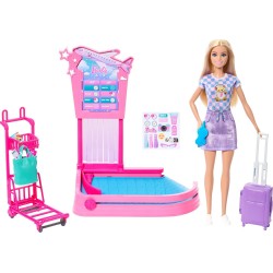 Mattel Family & Friends Baggage Claim Playset JMJ49 194735378074