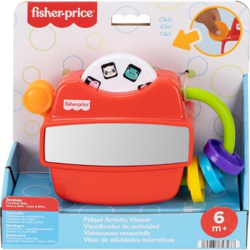 Mattel Fisher-price Fidget Activity Viewer Baby Toy, Fine Motor Skill Developmental Play JKD58 194735347278