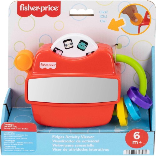Mattel Fisher-price Fidget Activity Viewer Baby Toy, Fine Motor Skill Developmental Play JKD58 194735347278