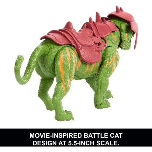 Mattel Masters Of The Universe 2026 Movie Battle Cat Creature Figure With Chomp & Roar, 5.5 Inch Scale JKJ04 194735350544