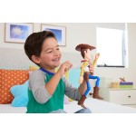 Mattel Disney and Pixar Toy Story 5 Running Woody 12 Inch Action Figure, 50 Plus Sounds JKL95 194735352555