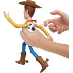 Mattel Disney and Pixar Toy Story 5 Running Woody 12 Inch Action Figure, 50 Plus Sounds JKL95 194735352555