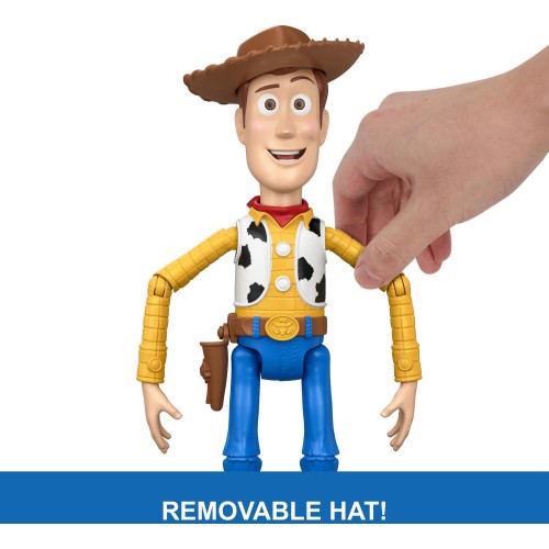 mattel toy story - φιγούρα γούντι 30εκ. με κίνηση και ηχους JKL95 194735352555