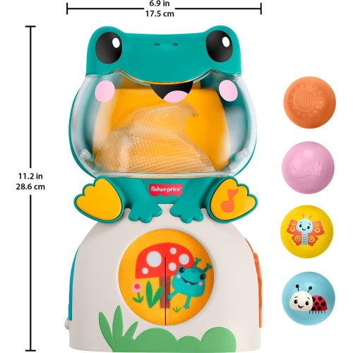 Mattel fisher-price βατραχος παιχνιδι με μπαλιτσες, ηχους and φωτα βατραχος παιχνιδι με μπαλιτσες, ηχους and φωτα JLB96 19473536