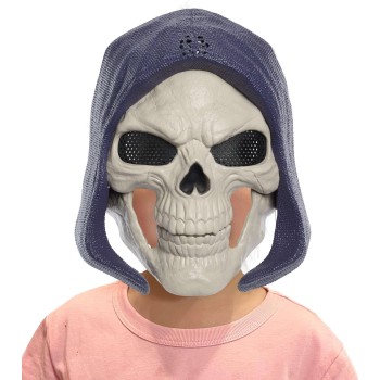 Mattel Masters Of The Universe Skeletor Mask, 2026 Movie Look, Lights & Sounds Roleplay Costume Face Cover JKJ07 194735350568