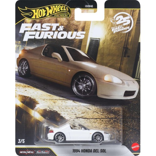 Mattel Hot Wheels Cars, Premium Fast & Furious Car for Adult Collectors HNW46 / JHW63 194735336937