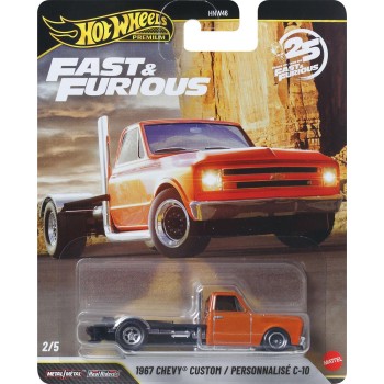 Mattel Hot Wheels Cars, Premium Fast & Furious Car for Adult Collectors HNW46 / JHW61 194735336975