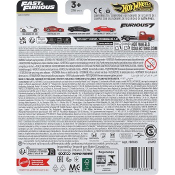 Mattel hot wheels συλλεκτικα αυτοκινητακια - fast and furious hw 1967 chevy custom c-10 συλλεκτικα αυτοκινητακια - fast and furi