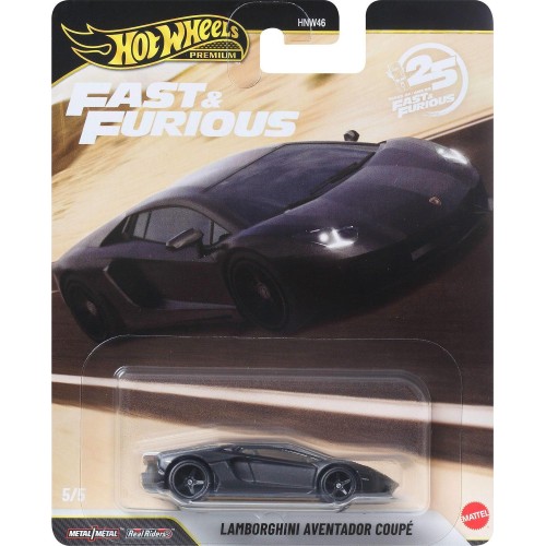 Mattel Hot Wheels Cars, Premium Fast & Furious Car for Adult Collectors HNW46 / JHW77 194735336982