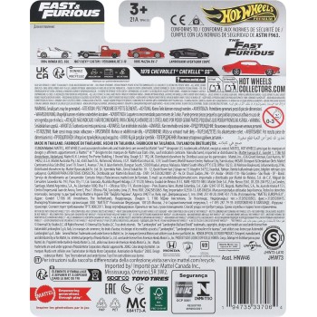 Mattel hot wheels συλλεκτικα αυτοκινητακια - fast and furious hw 1970 chvrlt chvll ss συλλεκτικα αυτοκινητακια - fast and furiou