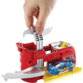 Mattel hot wheels hw city - αναδιπλουμενες πιστες ghost garage play set FJN34 / FJN39 887961539097