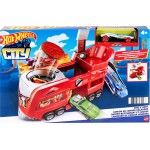 Mattel hot wheels hw city - αναδιπλουμενες πιστες ghost garage play set FJN34 / FJN39 887961539097