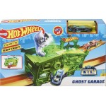 Mattel hot wheels hw city - αναδιπλουμενες πιστες ghost garage play set FJN34 / FJN38 887961539080