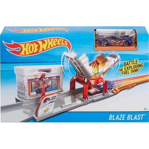Mattel hot wheels hw city - αναδιπλουμενες πιστες blaze blast play set FJN34 / FJN36 887961539127