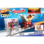 Mattel hot wheels hw city - αναδιπλουμενες πιστες blaze blast play set FJN34 / FJN36 887961539127