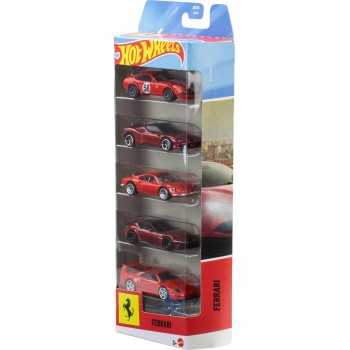 Mattel 2026 5 CAR PK - Rosso - 21A JLN12 194735367887