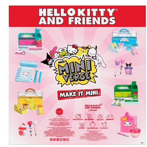 MGA Entertainment MINIVERSE - ΜΑΚΕ ΙΤ μίνι Hello Kitty ΣΕΙΡΑ 3 ASST. PDQ 535324 035051535324