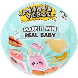 MGA Entertainment Miniverse Real Baby - ΜΑΚΕ ΙΤ μίνι Baby FOOD ASST. PDQ 571261 / 571537 035051571261