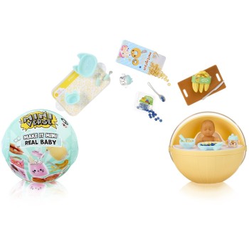MGA Entertainment Miniverse Real Baby - ΜΑΚΕ ΙΤ μίνι Baby FOOD ASST. PDQ 571261 / 571537 035051571261