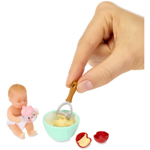 MGA Entertainment Miniverse Real Baby - ΜΑΚΕ ΙΤ μίνι Baby FOOD ASST. PDQ 571261 / 571537 035051571261