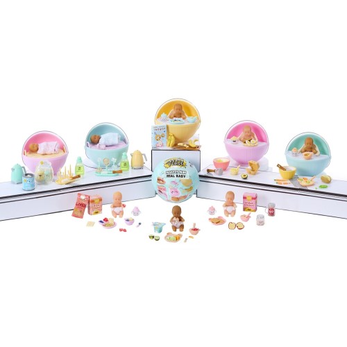 MGA Entertainment Miniverse Real Baby - ΜΑΚΕ ΙΤ μίνι Baby FOOD ASST. PDQ 571261 / 571537 035051571261