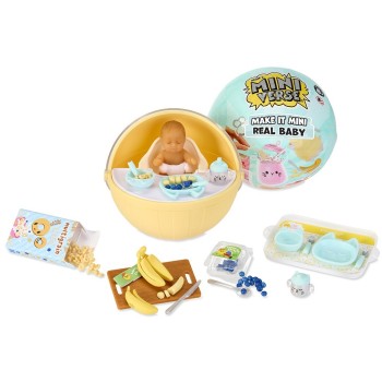 MGA Entertainment Miniverse Real Baby - ΜΑΚΕ ΙΤ μίνι Baby FOOD ASST. PDQ 571261 / 571537 035051571261