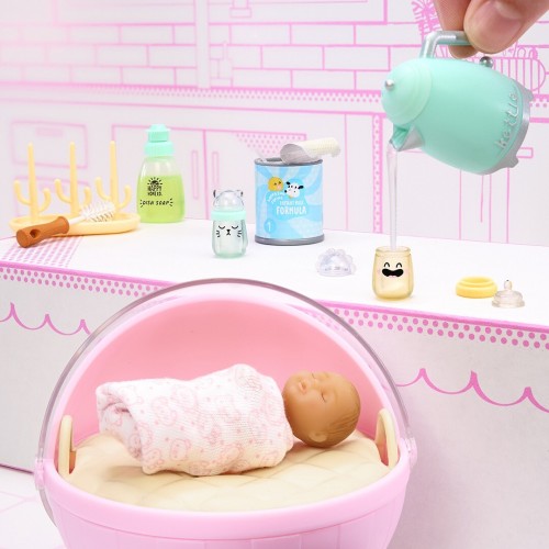 MGA Entertainment Miniverse Real Baby - ΜΑΚΕ ΙΤ μίνι Baby FOOD ASST. PDQ 571261 / 571537 035051571261