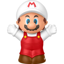 Mattel Fisher-price Little People My Mario Fire Character Figure for Toddlers & Kids, 1 Toy JHG64 / JHG65 194735331055