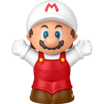 Mattel Fisher-price Little People My Mario Fire Character Figure for Toddlers & Kids, 1 Toy JHG64 / JHG65 194735331055
