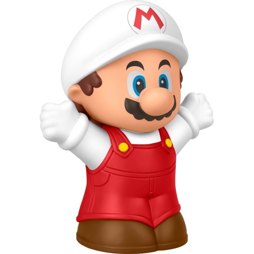 Mattel Fisher-price Little People My Mario Fire Character Figure for Toddlers & Kids, 1 Toy JHG64 / JHG65 194735331055