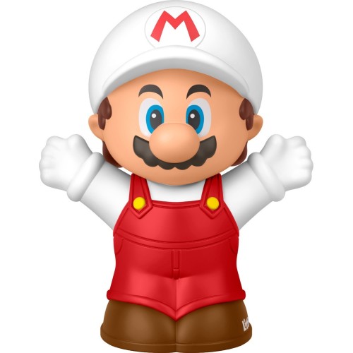 Mattel Fisher-price Little People My Mario Fire Character Figure for Toddlers & Kids, 1 Toy JHG64 / JHG65 194735331055