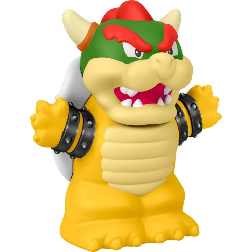 Mattel Fisher-price Little People My Mario Bowser Character Figure for Toddlers & Kids, 1 Toy JHG64 / JHG70 194735331093