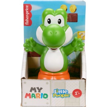 Mattel Fisher-price Little People My Mario Yoshi Character Figure for Toddlers & Kids, 1 Toy JHG64 / JHG69 194735331109