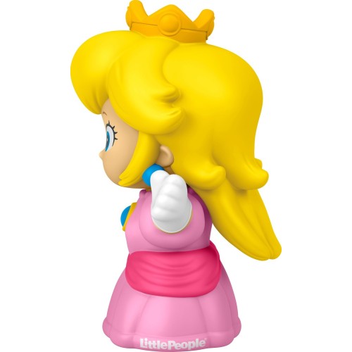 Mattel Fisher-price Little People My Mario Princess Peach Character Figure for Toddlers, 1 Toy JHG64 / JHG67 194735331062