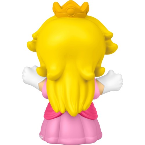 Mattel Fisher-price Little People My Mario Princess Peach Character Figure for Toddlers, 1 Toy JHG64 / JHG67 194735331062