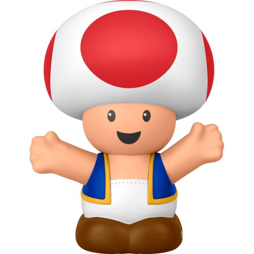 Mattel Fisher-price Little People My Mario Toad Character Figure for Toddlers & Kids, 1 Toy JHG64 / JHG68 194735331031