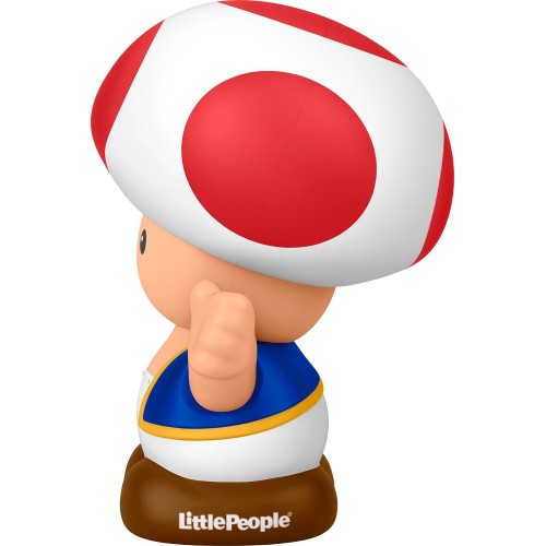 Mattel Fisher-price Little People My Mario Toad Character Figure for Toddlers & Kids, 1 Toy JHG64 / JHG68 194735331031