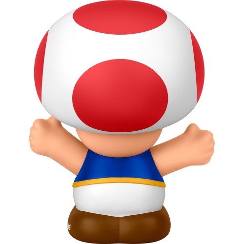 Mattel Fisher-price Little People My Mario Toad Character Figure for Toddlers & Kids, 1 Toy JHG64 / JHG68 194735331031