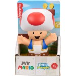 Mattel Fisher-price Little People My Mario Toad Character Figure for Toddlers & Kids, 1 Toy JHG64 / JHG68 194735331031